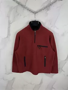 Gap Nylon Inserts Outdoor Fleece Jacket Size L - Picture 1 of 11