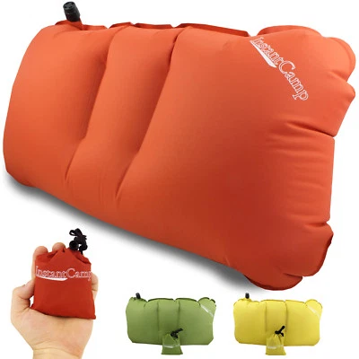 InstantCampTM 2.4 oz Ultralight Backpacking Camping Hiking Pillow - Inflatable - Image 1 of 4
