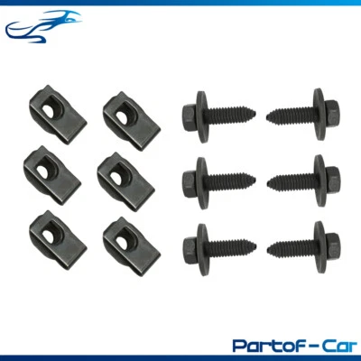 Kit de montaje de soporte de resorte de hoja pernos clips en J para Chevrolet Camaro 1967-1981 Foto 1 de 4