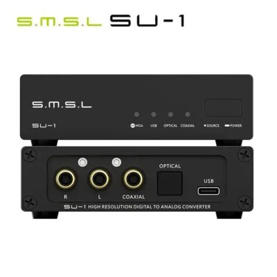 Decodificador de audio SMSL SU-1 DAC AK4493S 768 kHz/32 bits DSD512 MQA MQA-CD Foto 1 de 4