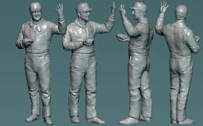 AJ FOYT CHAMPION RESIN MODEL 1:10 - Image 1 of 4