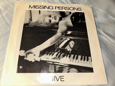 Missing Persons: Give 7” Single 45rpm Rainbow Capitol Record #5326 (1984) - Image 1 of 4