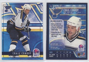 1999-00 Taco Bell St Louis Blues Craig Conroy #13