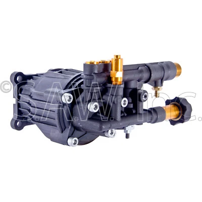 520004 OEM Replacement Pressure Washer Pump 2.5GPM @ 3400 PSI 3/4 Hollow Shaft - Image 1 of 4