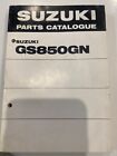 Suzuki GS850GN motorbike PARTS catalogue EDITION 1