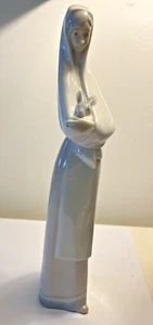 Lladro NAO Mädchen mit Hase Spanien Vintage Porzellan Figur 10,5 cm - Bild 1 von 11