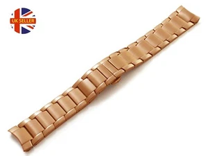 For EMPORIO ARMANI AR2452 Gold Stainless Steel Strap Band Bracelet Watch 22mm - Picture 1 of 9