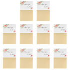  10 Pcs Thank You Card Paper Wedding Cards Holiday Greeting Gift Envelopes