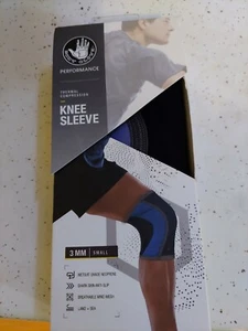 Guanto Body Compressione Termica Ginocchiera 3 MM Piccolo Blu Nero. - Foto 1 di 1