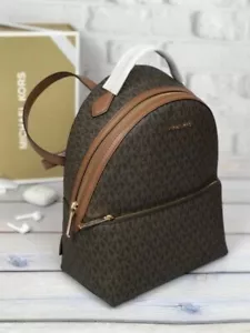 MICHAEL KORS MEDIUM LADY TRAVEL SHOULDER BACKPACK - Picture 1 of 7