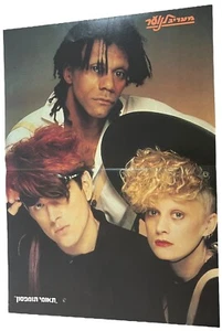 Thompson Twins POSTER from Israeli magazine Ma'ariv La'noar 1980's - Picture 1 of 1