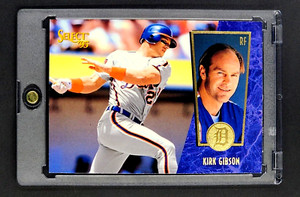 1995 Pinnacle Select #25 Kirk Gibson Detroit Tigers Baseball Card