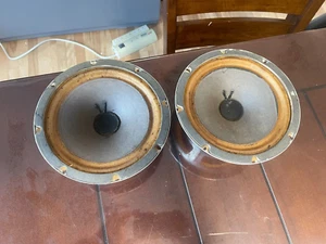 Vintage Marsland 8" Alnico Tieftöner Lautsprecher Matched Pair 8 Ohm RAR - Bild 1 von 4