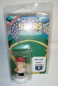 NEW WILL CLARK ORIGINAL MICRO STARS MLB FIGURINE NIP COLLECTOR'S EDITION - Picture 1 of 2