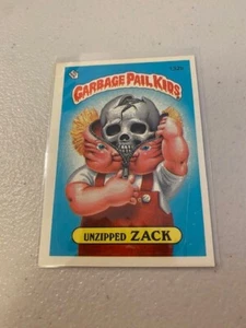 1986 TOPPS GARBAGE PAIL KINDER UNREISSVERSCHLUSS ZACK #132B - Bild 1 von 2