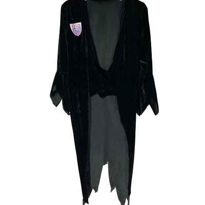 Dije Disfraz de Bruja Escolar Niña Talla Grande Negro Manga Larga Halloween Foto 1 de 4