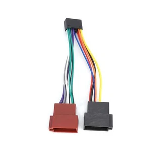 Connecteur ISO Pour Autoradio Adaptateur ISO Câble Convertisseur Fiche - Foto 1 di 12