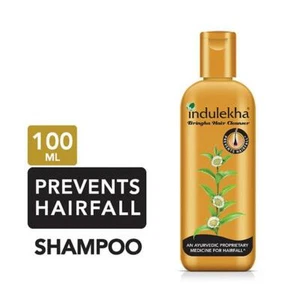 Indulekha Bringha Hair Cleanser 100ml / 200ml Anti Hair Fall Shampoo Ayurvedic - Picture 1 of 10