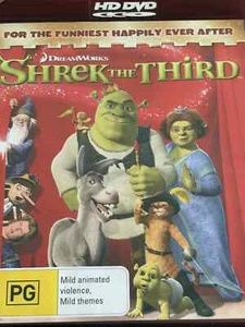 Shrek The Third (LIKE NEW) HD DVD, REGION 4 - Picture 1 of 1