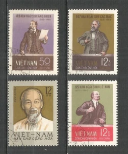 Vietnam 1965 used stamps Michel # 416-419 Lenin - Picture 1 of 1