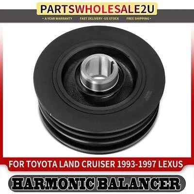 Equilibrador armónico para Toyota Land Cruiser 1993-1997 Lexus LX450 1996 1997 4,5 L Foto 1 de 4