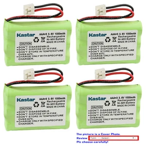 Kastar 1000mAh Ni-MH Battery for Vtech i6790 V-TECH I6790 Model 5.8 GHz Cordless - Picture 1 of 9