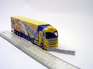 121200 Herpa 1:87 Mercedes Benz maletín frigorífico Henglein masa de pizza - Imagen 1 de 2