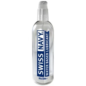 Swiss Navy Water Based - Premium Water Based Lubricant - 237 ml (8 oz_ Bottle - Picture 1 of 2