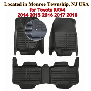 Juego completo de tapetes automáticos, todo tipo de clima para Toyota RAV4 2014 2015 2016 2017 2018 - Imagen 1 de 11