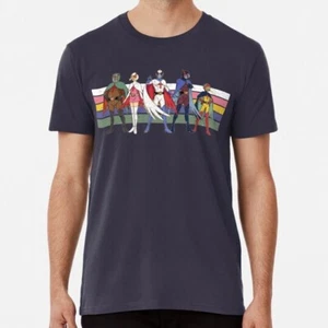 Maglietta G Force Battle Of The Planets Retro Stripe dalla S alla 5XL Made in USA - Foto 1 di 5