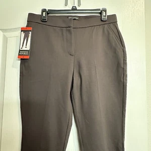 Banana Republic Damen Ponte Hose braun Größe 8 neu mit Etikett - Bild 1 von 9