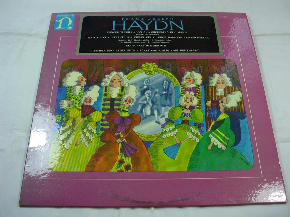 Franz Jospeh Hayden - Concerto For Organ In C Major - Karl Ristenpart - Mono - Image 1 of 1