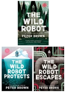 The Wild Robot Series By Peter Brown 3 Books Collection - Age 7-10 - Paperback - Picture 1 of 2