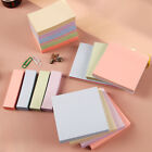 100pcs Morandi Solid Color Notes Sticky Memo Pad Index Sticker Bookmark Stick-wf