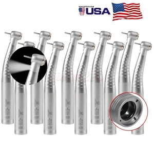 1-10 Dental Fiber Optic High Speed Handpiece For SKS 4/6-Hole Coupler YB6 - Imagen 1 de 24