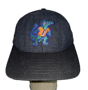 Vintage Florida Alligatoren UF amerikanische Nadel Leder verstellbarer Riemen Logo Maskottchen - Bild 1 von 8