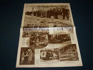 1936 MARCH 29 NEW YORK TIMES ROTO PICTURE SECTION - JOHNSTOWN FLOOD - NT 9382 - Picture 1 of 6