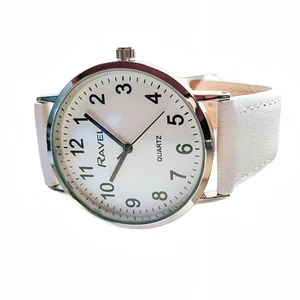Ravel Easy Read Unisex Quarzuhr weißes Armband R0129.24.1 - Bild 1 von 3