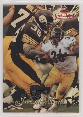 1998 Topps Gold Label Class 1 Red Label /100 Jerome Bettis #70 HOF - Image 1 of 2