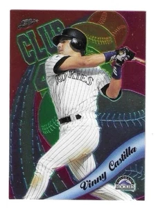 1999 TOPPS CHROME VINNY CASTILLA CLUB 40 ALL-ECTH #AE6 COLORADO ROCKIES - Picture 1 of 2