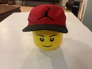 De colección Nike Michael Jordan #45 Jumpman Rojo Lana Snapback Gorra de Béisbol Talla Juvenil - Imagen 1 de 13