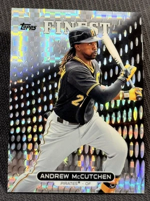 2013 Topps Finest X-FRACTOR Andrew McCutchen item 1 - Image 1 of 2