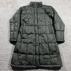 NorthFace 600 Quilted Full Zip Trench Coat Puffer Jacket - Picture 1 of 8