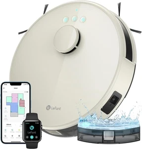 Saug- & Wischroboter 5500 Pa – Laser-Navigation Mehrfach-Mapping No-Go-Zonen B-W - Bild 1 von 16