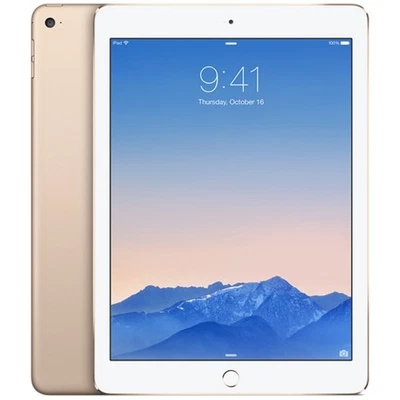 Apple iPad Air 2 A1567 (WiFi + Cellular Unlocked) 64GB Gold (Very Good) - Image 1 of 4