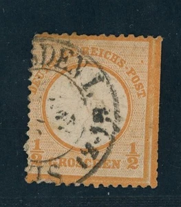 Deutsches Reich Michel Nr.18 gestempelt geprüft Sachsen Stempel - Bild 1 von 2