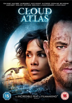 Cloud Atlas DVD (2013) Tom Hanks, Wachowski (DIR) cert 15 FREE Shipping, Save £s - Image 1 of 2