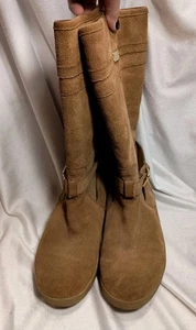 Coach Tallulah Damenstiefel Kunstfell kesnussfarben Größe 9,5 - Bild 1 von 6