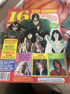 16 Magazine Nov 1979 KISS Olivia Newton John Cheap Trick - Foto 1 di 12