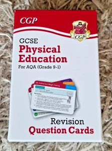 GCSE Physical Education Revision Guide CGP AQA Question Cards - Picture 1 of 4